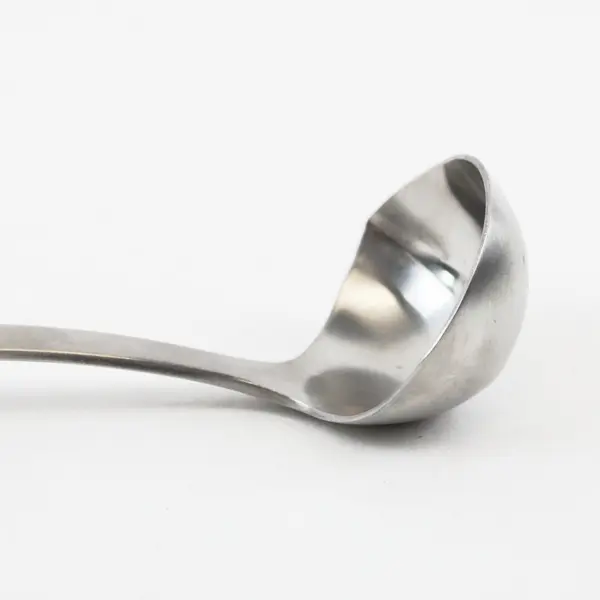 Gourmet Settings Park-Carry On Pattern 18/10 SS Gravy Ladle Matte Finish 7.5"