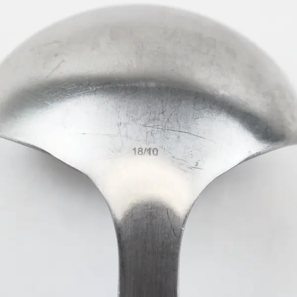 Gourmet Settings Park-Carry On Pattern 18/10 SS Gravy Ladle Matte Finish 7.5"