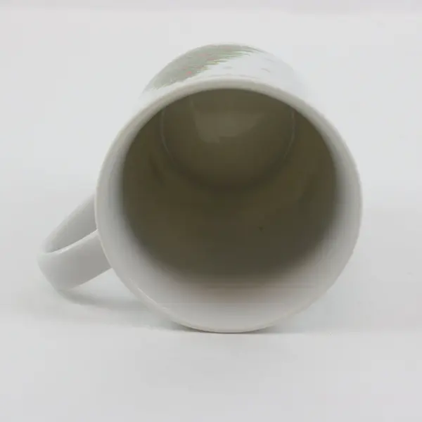 Vintage George Good Japan White Porcelain Christmas Tree Cups Set of 4
