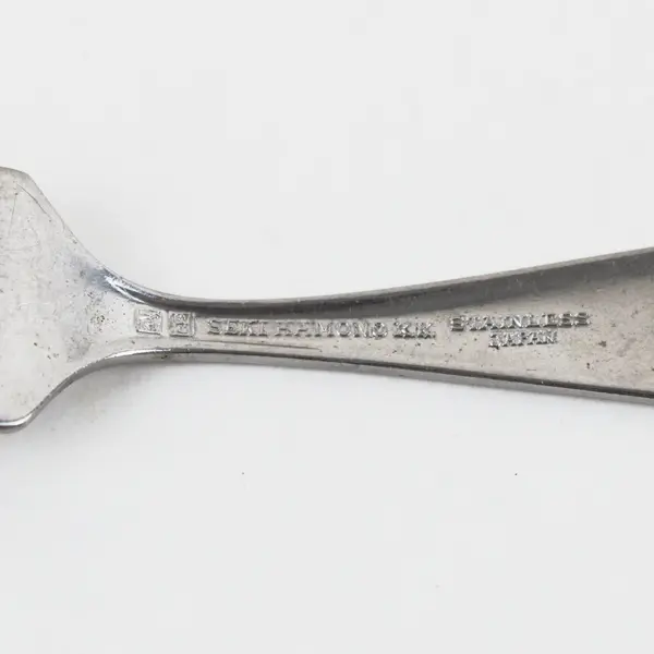 Seki Hamono K K Japan Stainless Youth Fork Engraved Rudolph 4" Good 