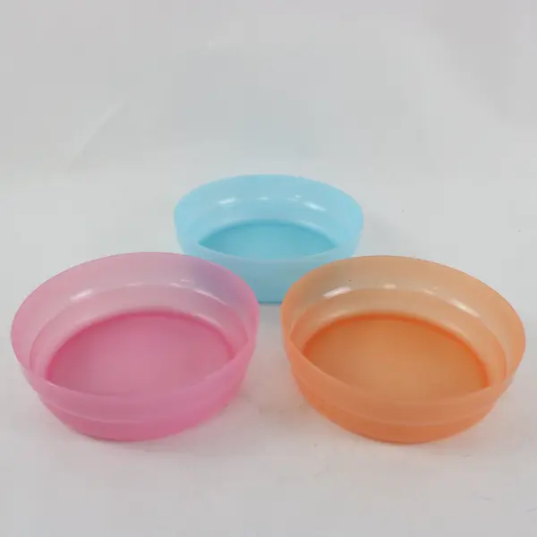 Lot of 3 Vintage Tupperware Pastel Plastic Bowls