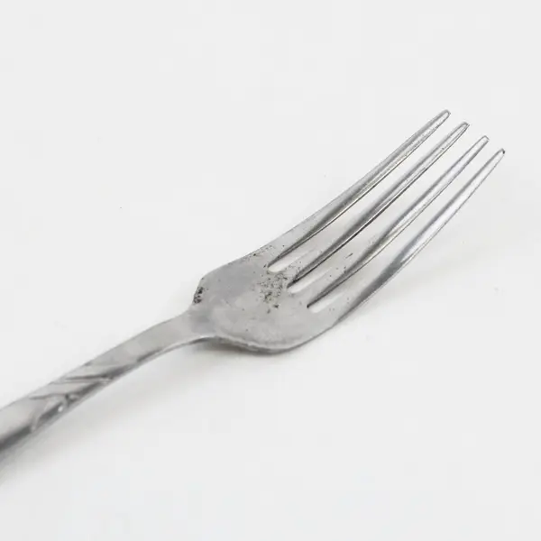 CHIC Brand Silverware SS Youth Fork Raised Relief Rabbit Handle Pattern 4.75" 
