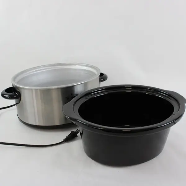 Rival Crock-Pot SCV350 Slow Cooker Silver Black