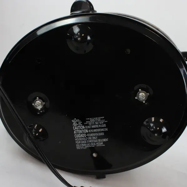 Rival Crock-Pot SCV350 Slow Cooker Silver Black