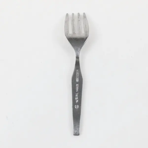 Danara Flatware D2A Pattern Stainless Baby Fork 4.25" Long Rare HTF Pattern Good
