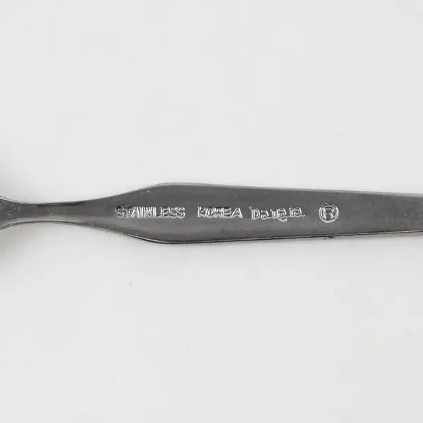 Danara Flatware D2A Pattern Stainless Baby Fork 4.25" Long Rare HTF Pattern Good