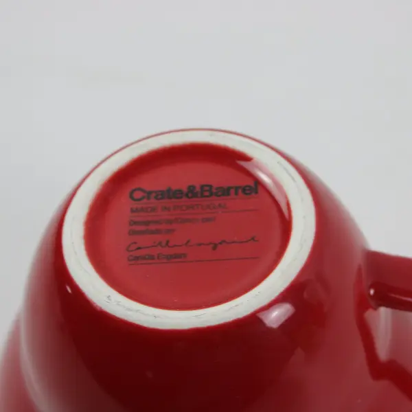Set of 6 Camilla Engdahl Crate & Barrel Coffee Mugs