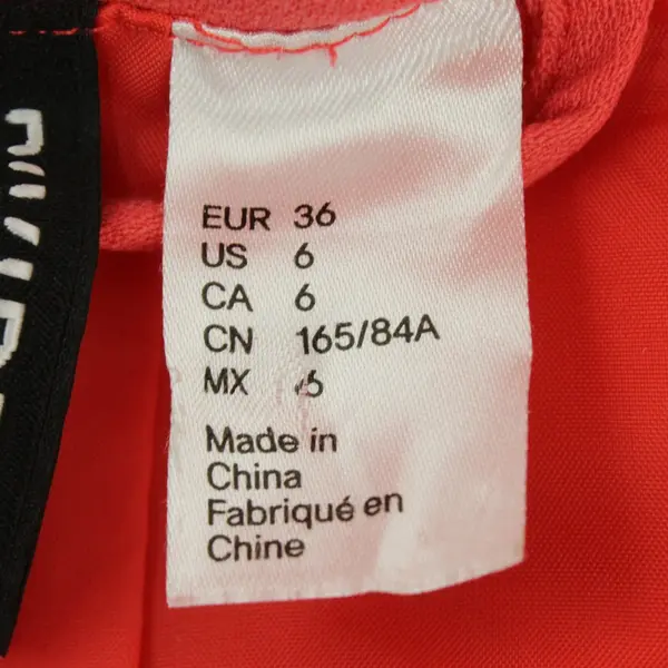 H&M Divided Women's Coral Open-Front Jacket Size 6