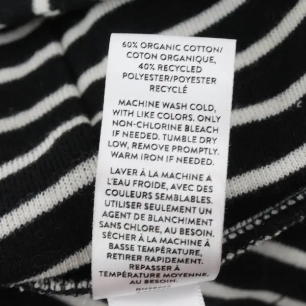 Nordstrom Girls Black White Knit Hoodie XL 14-16