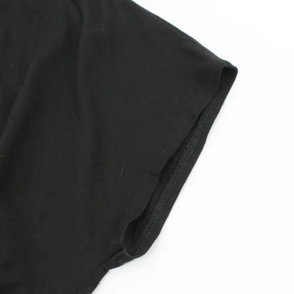 St. Tropez Women's Black Short Sleeve T-Shirt Size Large