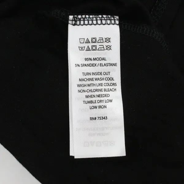 St. Tropez Women's Black Short Sleeve T-Shirt Size Large