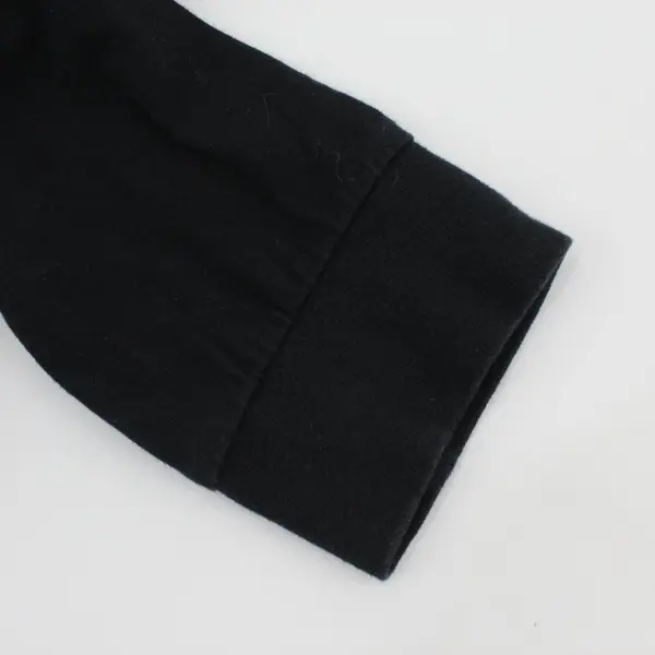 Woman Within Women's L Black Long Sleeve Mock Neck Top MPN 37-0019-2