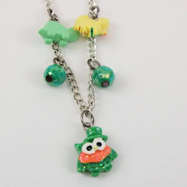 Claire's St. Patrick's Day Charm Necklace & Bracelet Set