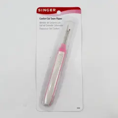 SINGER 07320 Comfort Gel Seam Ripper Pink White New