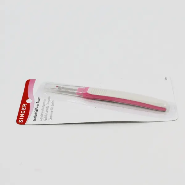 SINGER 07320 Comfort Gel Seam Ripper Pink White New