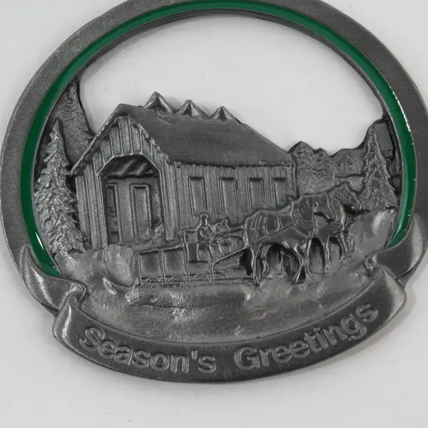 Edward Jones 2016 Season's Greetings Metal Hanging Ornament