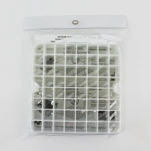 ArtBin Marker White Storage Tray 6939AB Organizer Bin Holds 64 Markers/Pens, New