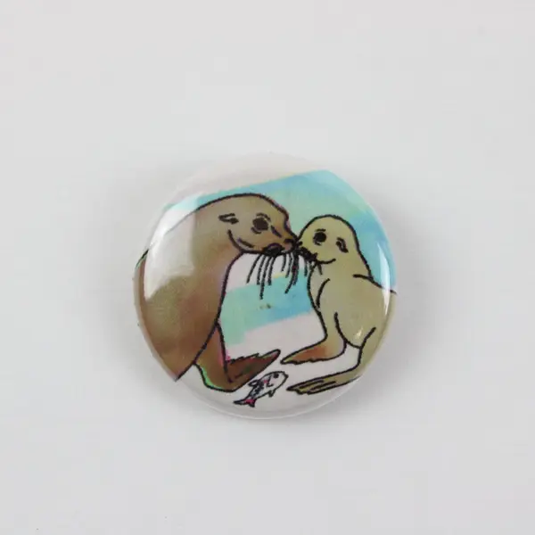 Lot of 5 Pinback Buttons Assorted Designs Collectible Pins