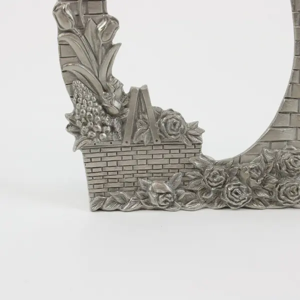 Longaberger Collectors Club 2001 Vintage Pewter Picture Frame