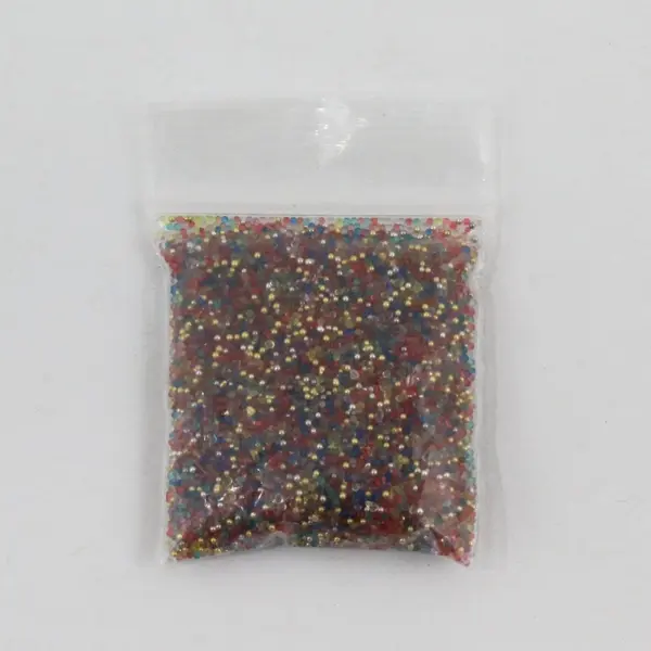 Lot of 7 Tubes/Sm. Packs Micro Beads for Beading/Crafts, Asst'd Colors 