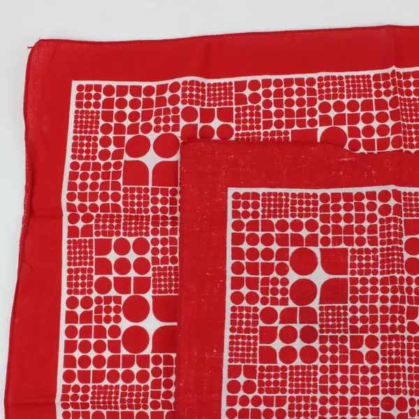 Kate Spade for Ford Breast Cancer Awareness Red White Bandana Scarf