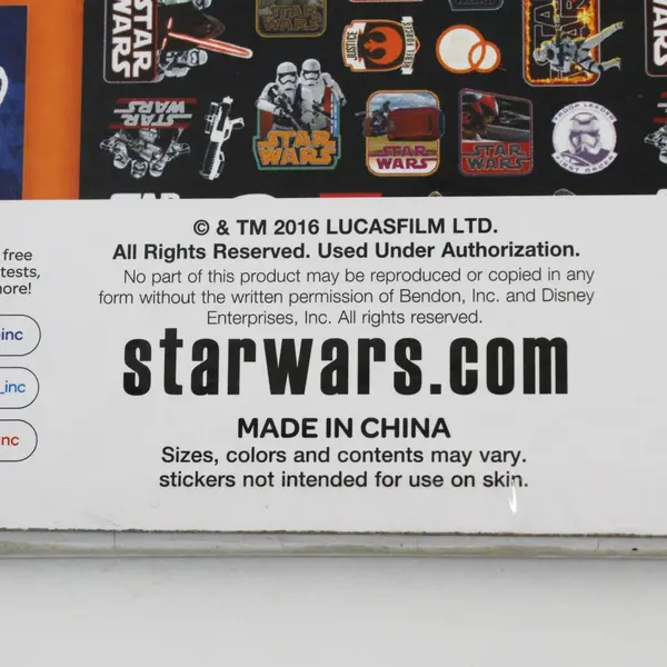 Large Star Wars Coloring Activity Sticker Book 2016 25 Pages 1000+ Stickers