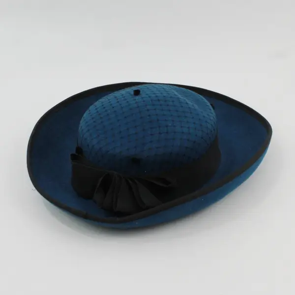 Stetson Women's Teal Wool Vintage Hat MPL 4384
