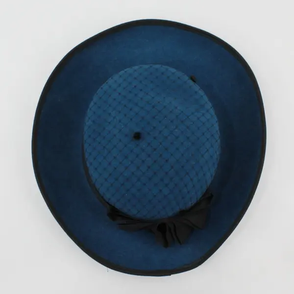 Stetson Women's Teal Wool Vintage Hat MPL 4384
