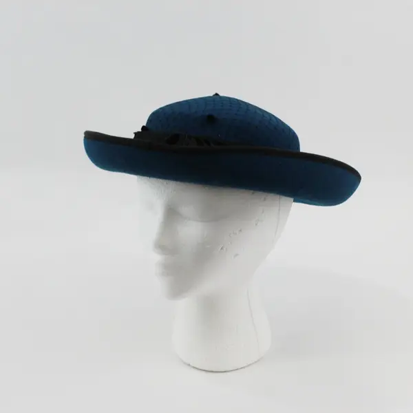 Stetson Women's Teal Wool Vintage Hat MPL 4384
