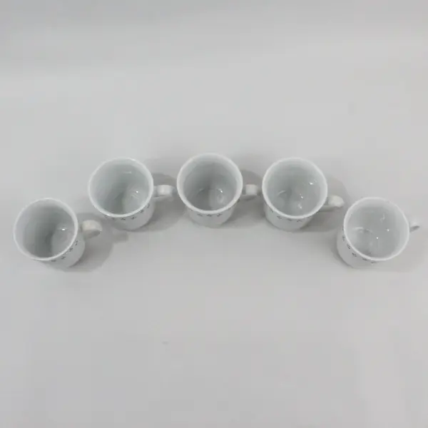 Lot of 5 Corelle Corning Normandie Coffee Cups