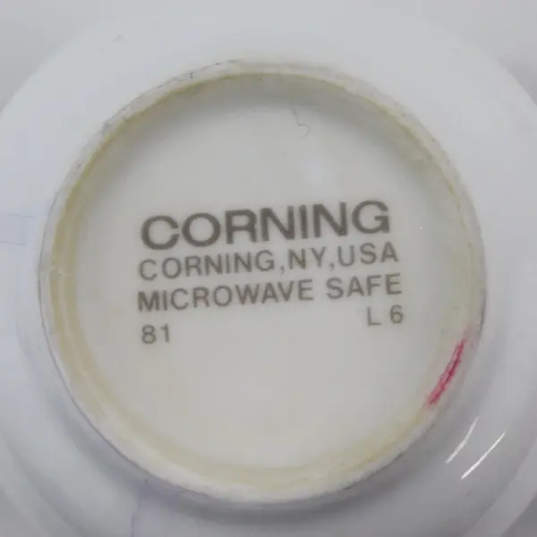 Lot of 5 Corelle Corning Normandie Coffee Cups