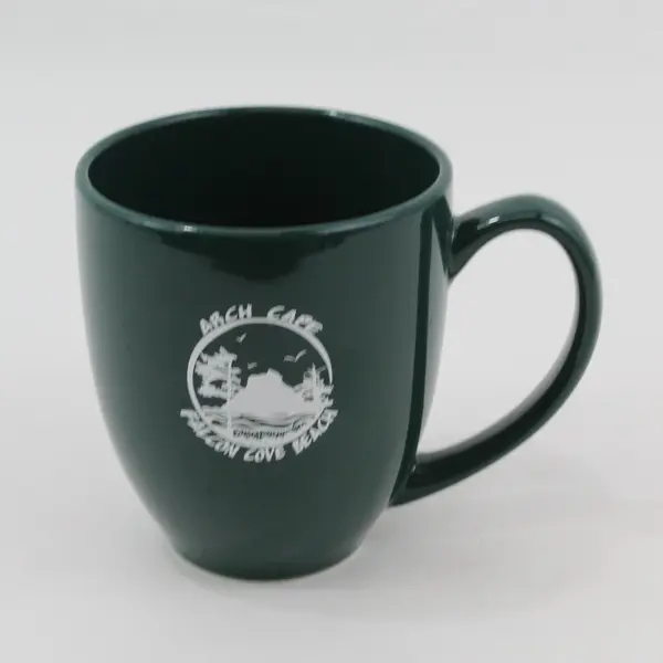 Arch Cape Falcon Cove Beach Green Ceramic Coffee Mug