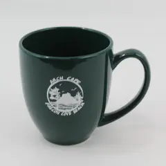 Arch Cape Falcon Cove Beach Green Ceramic Coffee Mug