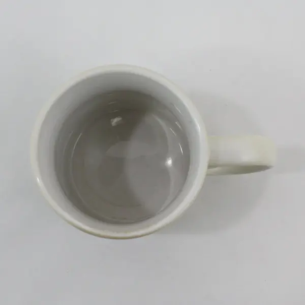 M Ware Cartersville Georgia Souvenir Ceramic Coffee Mug FLAWED