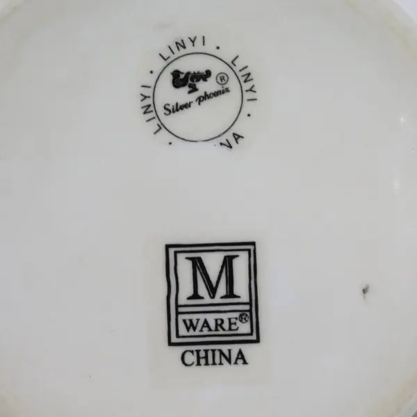 M Ware Cartersville Georgia Souvenir Ceramic Coffee Mug FLAWED