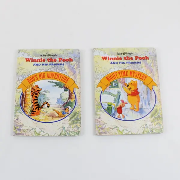 Lot of 2 VTG Disney's Winnie the Pooh and His Friends Series 1994 Board Books