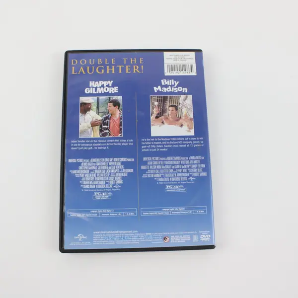 Happy Gilmore Billy Madison DVD Double Feature 1995 Adam Sandler