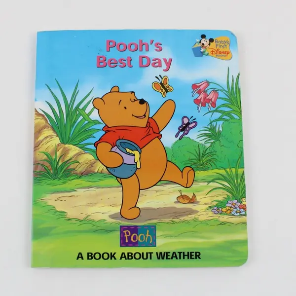 Pooh's Best Day Baby's First Disney A Book About Weather Board Book