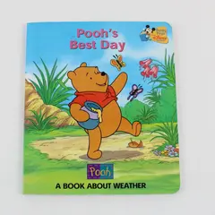 Pooh's Best Day Baby's First Disney A Book About Weather Board Book