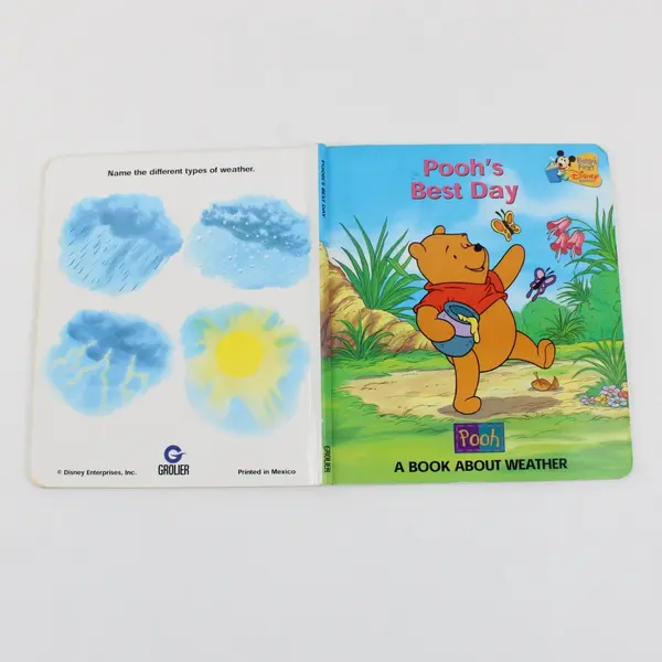 Pooh's Best Day Baby's First Disney A Book About Weather Board Book