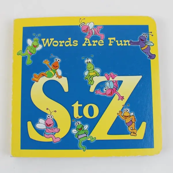 Sesame Street ABCs Words Are Fun S to Z Children's Board Book