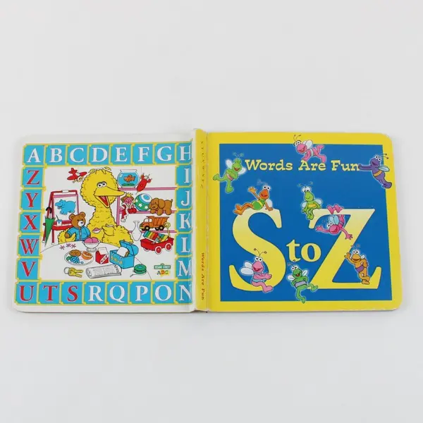 Sesame Street ABCs Words Are Fun S to Z Children's Board Book