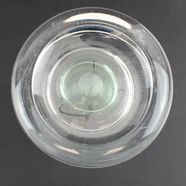 Set of 4 Clear Glass Pilsner Beer Glasses 8.5in Used