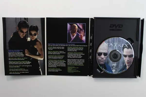 The Matrix Sci-Fi DVD 1999, #17737 Keanu Reeves, Laurence Fishburne 
