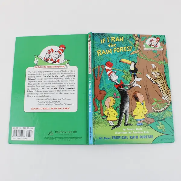 If I Ran the Rain Forest Bonnie Worth 2003 HC Cat in the Hat Learning Library