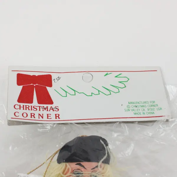 Christmas Corner Fabric Folk Dancer Christmas Ornament Holiday Decor