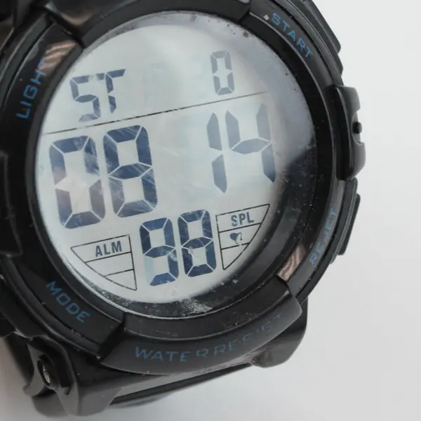 Lavaredo Men's Digital Sports Wristwatch Black L6608-Man-1 Pre-Owned