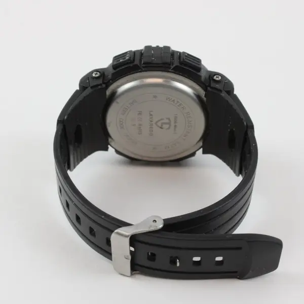 Lavaredo Men's Digital Sports Wristwatch Black L6608-Man-1 Pre-Owned