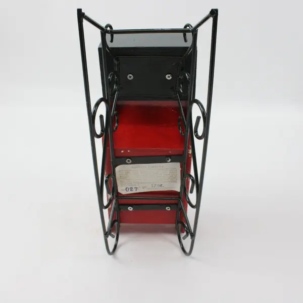 See's Candies Christmas Red Wooden Sleigh Display Collectible