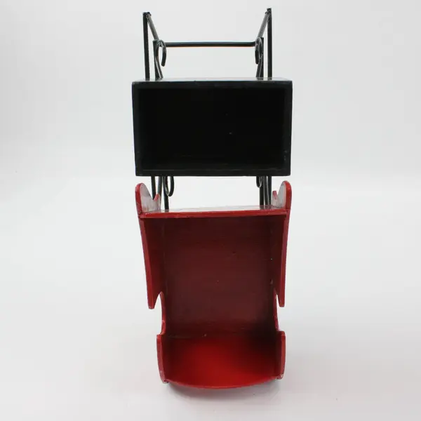 See's Candies Christmas Red Wooden Sleigh Display Collectible